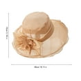 thumbnail image 3 of Under $1 PEONAVET Sun Hat Tea Party Accessories for Women Hats for Women, 3 of 5