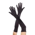 thumbnail image 1 of Gants en Satin Extra Longs - Noir, 1 of 1