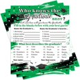 thumbnail image 1 of 50 Pcs Graduation Party Decorations 2022 Who Knows The Graduate Best Game Cards Congrats Grad Graduation Party Decor Par, 1 of 7
