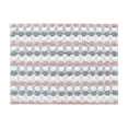thumbnail image 2 of Home Weavers Orion Collection 100% Cotton Bathroom Rug, Non Slip Bath Mat Water Absorbent Soft Shaggy Mat Machine Washable, Thick Plush Rugs for Shower - 17"X24", Coral, 2 of 5