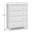thumbnail image 6 of Storkcraft Alpine 4 Drawer Dresser Chest Black, 6 of 9