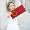 thumbnail image 4 of 10 Pack Luxurious Chinese Red Envelopes for Money 2025 Lunar New Year, Chinese Red Pockets Hong Bao Gift Money Envelopes Lucky Money Envelopes, Gold Foil(Classic Style), 4 of 4