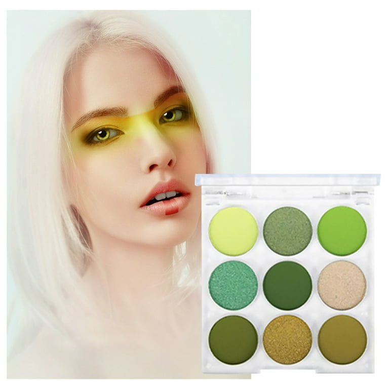 Zlezpi Clearance Eyeshadow Palette Eye Shadow Plate Transparent Fresh Natural and Non Smudgy European and American Style Stage Makeup Eye Shadow Eye Makeup Palette Clearance Sale Walmart