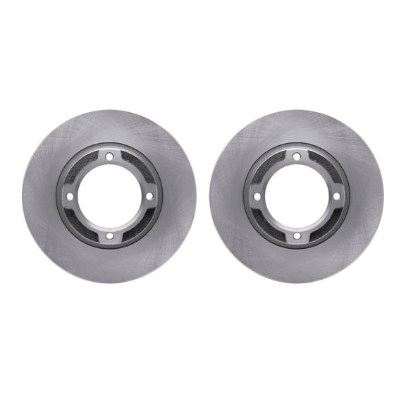 Dynamic Friction Company Rear Brake Rotors 6002-13001