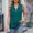 Green, variant on Tank Top for Women Summer Solid Color V-Neck Tank Tops Lightweight Loose Fit Sleeveless Standard Straps Summer Shirts