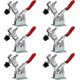 thumbnail image 1 of 2023 - 6 Pcs Gh-201b Horizontal Toggle Clamp, Toggle Clamp, Quick Release Clamp Capacity Quick Release Knee Lever Tensioners For Machinery, Woodworkin, 1 of 5