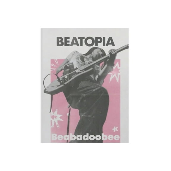 Beabadoobee Poster Music Album Vintage Newspaper Canvas Wall Art Print For Room Aesthetic And Decor Poster For Bedroom Living Room Bathroom Kitchen Office Decor
