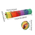 thumbnail image 3 of Exciting Novelty Toy For Cat Tunnel Play Accessory For Indoor Play And Exploration Interactive Activity For Feline Dog Chew Ropes for Small Dogs Pacifier for Dogs Small Dog Rope Tot Pet Calming for, 3 of 4