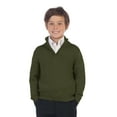 thumbnail image 5 of Gioberti Boy's Knitted Half Zip 100% Cotton Sweater, 5 of 6