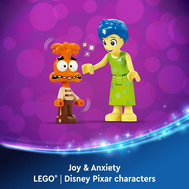 LEGO Disney Inside Out 2 Mood Cubes from Pixar Disney Toy Building Kit from the Movie Fun Fantasy Toy to Share Emotions Disney Gift Idea for Movie
