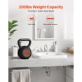 thumbnail image 5 of Heavy Duty 18 Inch Shelf Brackets, 2 Pack 457.2 mm Floating Shelf Hardware for Wall Mounting, 5 of 11