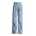 thumbnail image 3 of Pantalones de Pierna ancha jinwen para mujer estilo años 90 Y2K ligeros rectos holgados y acampanados S, 3 of 8