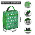 thumbnail image 3 of Athletic Sports Themed Lunch Box, Insulated Leakproof Cooler Bag - Reusable Meal Tote for Players and Fans of All Major Ball Sports, 3 of 6