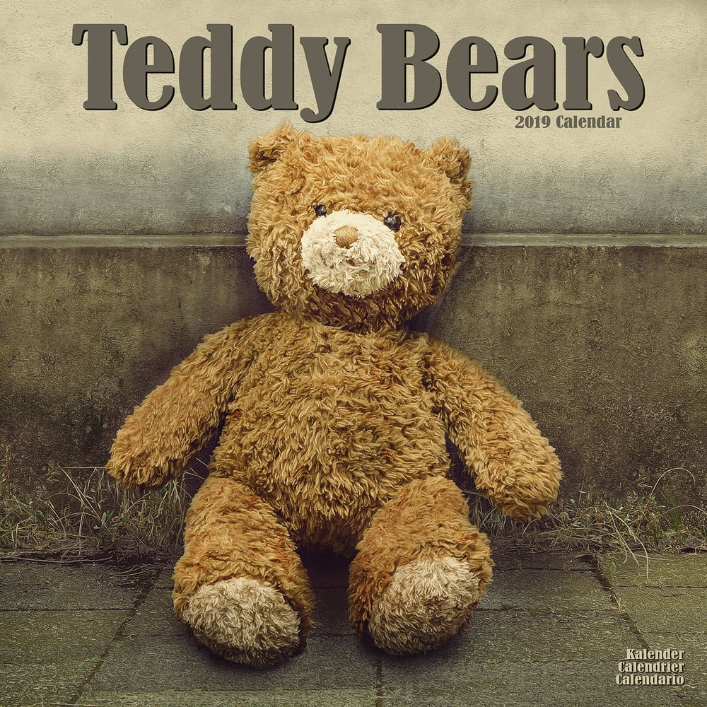 Teddy Bears Wall Calendar 2019