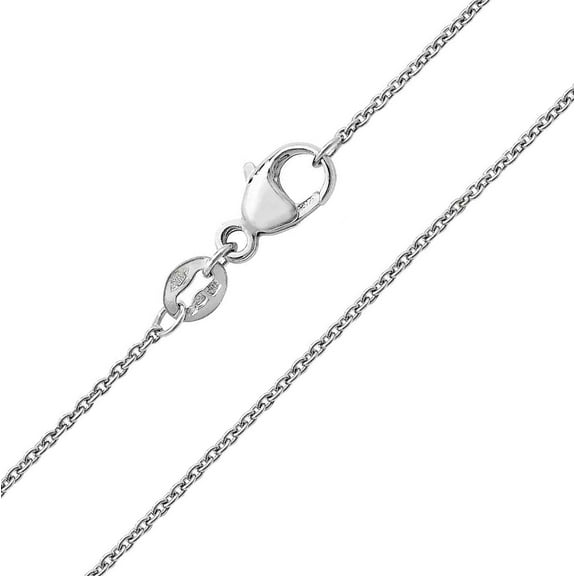 Beautiful Platinum 950 Women Rolo Chain - 16 inch