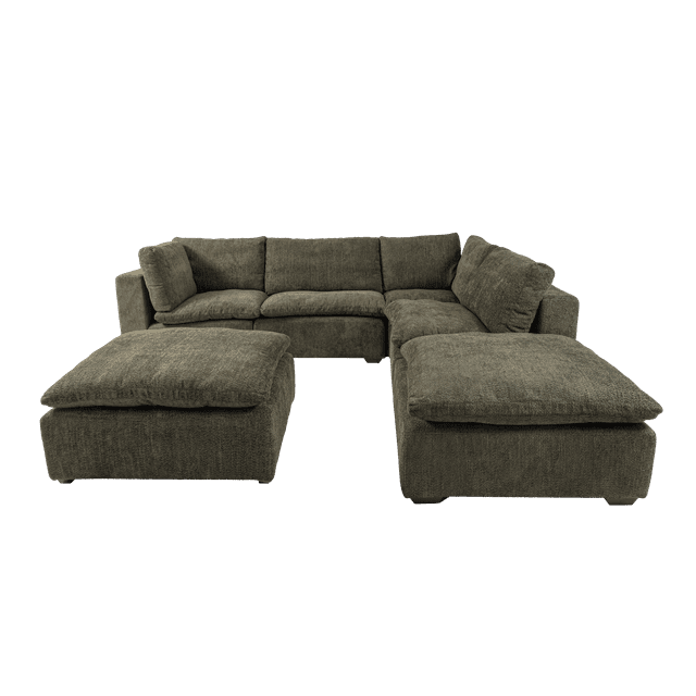 Sala Modular Kessa Muebles Pisa Olivo 309 x 96 x 310 cm