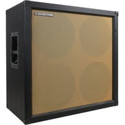 Sound Town 4 x 12" 260W Guitar Speaker Cabinet, Birch Plywood, Black Tolex, Wheat Cloth Grille (GUC412BK)