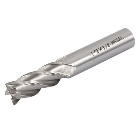 

1/2 Cutting Diameter 4 Flutes CNC Router Bit Machine End Milling Cutter