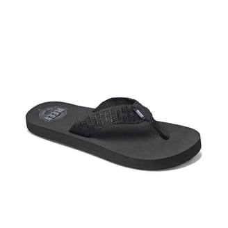 Reef Mens Newport Mens Sandals Size 6 Prints Comfort Slip On Black Flip Flops Reef Newport Men main image 3