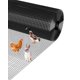 thumbnail image 4 of Historyli Malla Gallinero 1/2" 48in x 100ft, Acero Galvanizado Recubierto PVC, Negro, para Cercas/Jaulas, 4 of 8