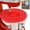 red, variant on PQPO Silicone Mixer Bowl Cover For KitchenAid 6-7 QT Bowl-Lift Stand Mixers, Airtight Food Grade Lid with Collapsible Small Bowl, Splash Guard, Dustproof