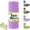 Purple, variant on Bamboo Fiber Kitchen Towels Roll 20 Pack Bamboo Cleaning Cloths, 9.8 × 9.8" Reusable Paper Towels Thickened Microfiber Wipes for Sink Stove Counters Washable No Lint