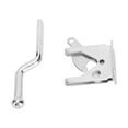 thumbnail image 4 of Door Locks Hasp Latch, Heavy Duty Galvanized  Hasp  Carbon Steel Anti Scratch  For Sheds, 4 of 8