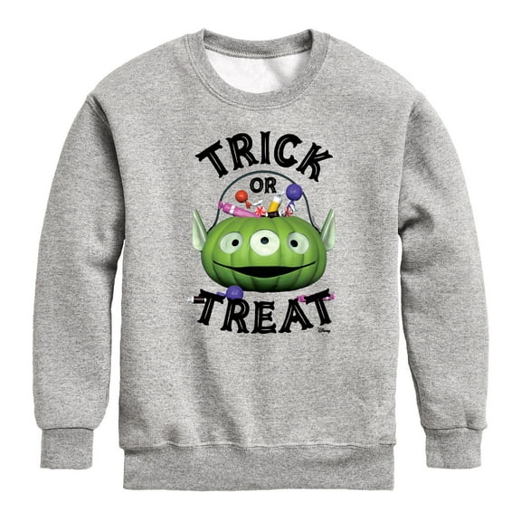 Toy Story - Treat Or Treat - Toddler And Youth Crewneck Fleece Sweatshirt