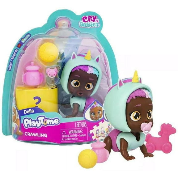 Cry Babies Crawling Delia Mini Doll