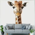thumbnail image 4 of BCIIG Giraffe Tapestry Wall Hanging Unique Style Graphic Tapestries Home Wall Decor Art Living Room Bedroom Apartment Farmhouse Dorm 60x50inch, 4 of 6