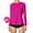 Hot Pink, variant on Ice Silk Sun Shirts Women Long Sleeve Rash Guard SPF UV Protection Workout Tops with Pockets Quick Dry Hiking Shirt