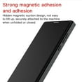 thumbnail image 3 of for Samsung Galaxy S24 Ultra Magnetic Case, Compatible with Magsafe, Ultra Slim PU Leather Folio Flip Wallet Case with Card Slot & Transparent Back Cover for Galaxy S24 Ultra, RFID Blocking, Black, 3 of 6
