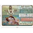 thumbnail image 2 of I Still Believe In Amazing Grace Wall Art Christian Motivational Wall Art Inspirational Wall Art Livingroom Wall Decor Home Poster tin sign Novelty Metal Tin Signs Farmhouse Sign Home Decor 8"x12", 2 of 5