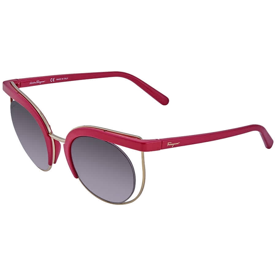 Ferragamo Ladies Begonia Cat Eye Sunglasses SF909S 544 51 Ferragamo Ladies Begonia Cat Eye Sunglasses SF909S 544 51