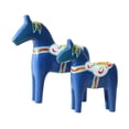 thumbnail image 2 of Adorno de caballo Dala perfecl figura de madera Grande y pequeño, 2 of 8