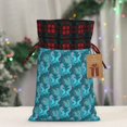 thumbnail image 5 of Pofeuu Seahorse Print Burlap Bags with Drawstrings Drawstring Gift Bags Pouch Bag for Thankgiving Birthday Party Gift Wrapping Treats and Party Favors-Black, 5 of 8