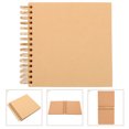 thumbnail image 1 of OULII Friendship Scrapbook Album Photo Book Light Brown 1Pack Photo Storage for Weddings, 1 of 8