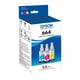 thumbnail image 2 of Botella de tinta Epson 664 EcoTank CMY Combo de ultra alta capacidad, 2 of 2