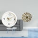 thumbnail image 2 of Reloj de pared,Reloj de pared decorativo,moderno y elegante.,Reloj de pared redondo silencioso y sin tictac,regalo,Escultura para colgar en la pared,Decoración de pared de metal para sala de, 2 of 8