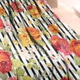 thumbnail image 3 of Pioneer Flower Floral Print Pattern Blanket,Comfortable Soft Flannel Throw Blanket,All Season,Warm Lightweight Blankets for Sofa Bed Couch Living Room Chair,30"x40", 3 of 4