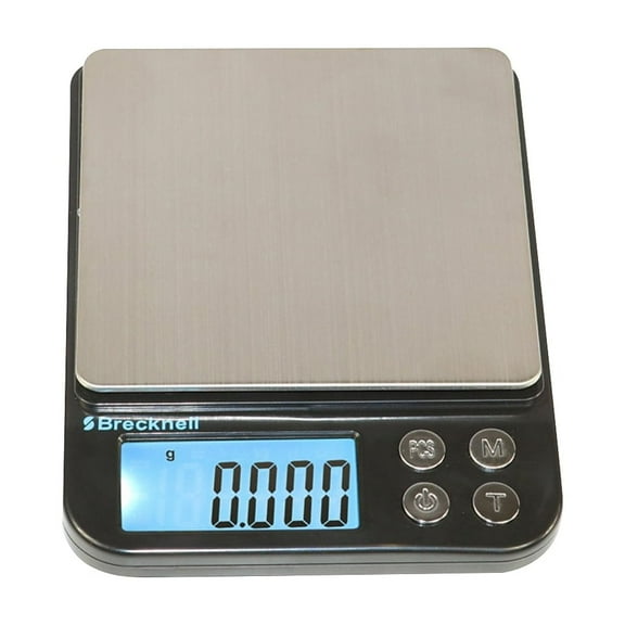 Brecknell EPB Digital Scale 1.1lb. Capacity Black/Silver (EPB-500G)