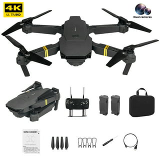 IDEA37 Drone GPS avec Caméra 4K Professionnel, Caméra HD EIS Anti