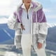 thumbnail image 1 of Pntutb Moda Mujer Cálido Faux Coat Chaqueta Invierno Cremallera Manga Larga Prendas de abrigo Pntutb Pntutb-3329, 1 of 6