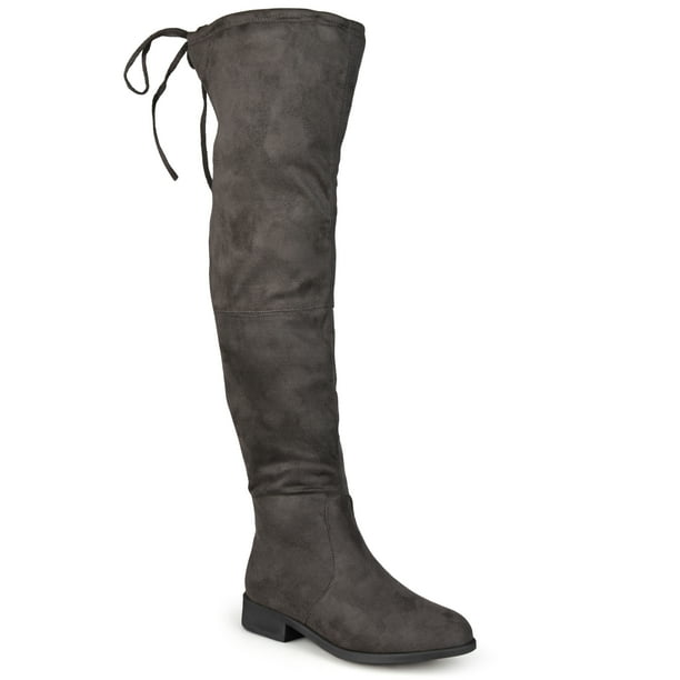 wide calf over the knee heels