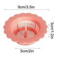 thumbnail image 7 of Kitchen Sink Strainer Basket, Flower Shaped Drain Filter with Fine Mesh Compact Handle for Hair Catcher and Clog Prevention, Non-slip Odor Resistant for Bathroom and Kitchen Sinks Aestivo, 7 of 7