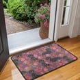 thumbnail image 2 of Dachshund Dog and Flower Floral Door Rugs,Washable Non Slip Door Mats Indoor,Decorative Door Mats,Entry Mat Indoor for Entrance,Bedroom,Kitchen,Bathroom,30"x17", 2 of 6