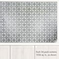 thumbnail image 2 of Paquete De 24 Azulejos De Papel Tapiz De 8 X 8 "" Con Diseño De Círculos Florales Para Protector Contra Salpicaduras De Cocina. Protector Contra Salpicaduras Apto Para Inquilinos Que Se Puede Despegar, 2 of 5