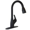 thumbnail image 2 of Phoenix Faucets PF231761 Premium Single Handle Pull-Down Kitchen Faucet, Matte Black, 2 of 2