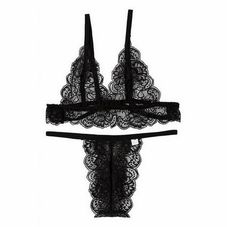 

Women Camisole Lingerie Set New Plus Size Lace Lingerie Bra Thong Underwear Nightwear Lingeries Chemise Nightie Sleepwear