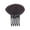 Coffee, variant on TIMIFIS Hair Clips Puff Pasted Insert Comb Non-marking Pad Hair Implement Bangs Heightening Pad Valentine'S Day Gift
